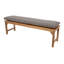 Moorpark Outdoor Teak Bench-947702486-947702485
