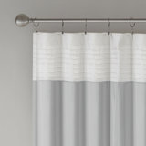 Latitude Run® Nixon Contemporary Polyoni Pintuck Curtain Panel
