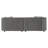 Kaori 87.5 in Mid-Century Modern Curved Upholstered Sofa-2063797186