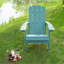 Chaises Adirondack en plastique résistant aux intempéries Chaises d'extérieur en plastique Adorondic convenant à tous les espaces extérieurs