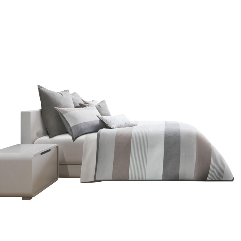 Ultra 8-Piece Duvet Set - Grey