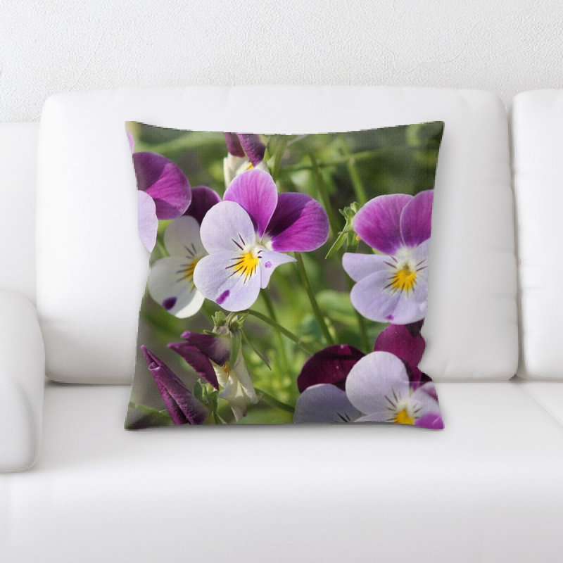 Coussin pansy