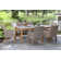 Teak & Orobico Sintered Stone Dining Table
