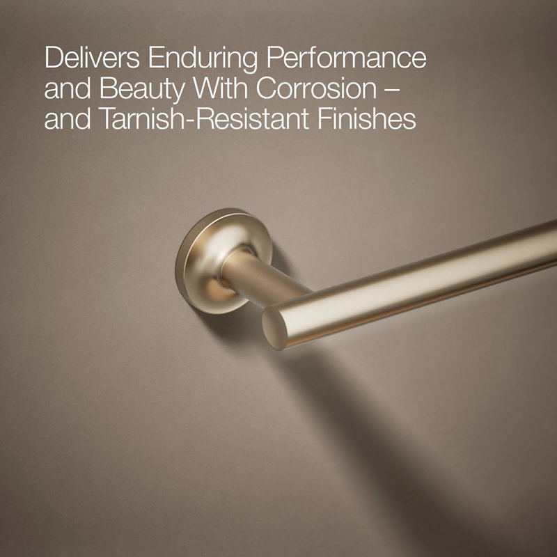Purist 30" Wall Mounted Towel Bar, 1.88" H x 30" L x 3.25" D, Vibrant Brushed Bronze