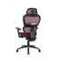 Chaise ergonomique en filet avec accoudoirs 3D