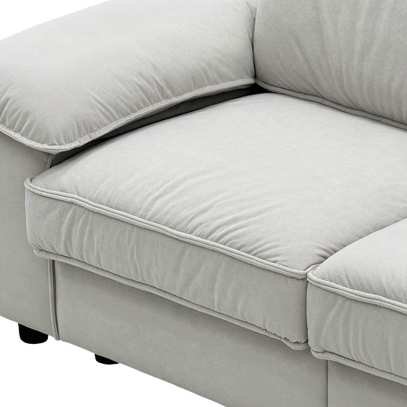 30.03 " Velvet Loveseat