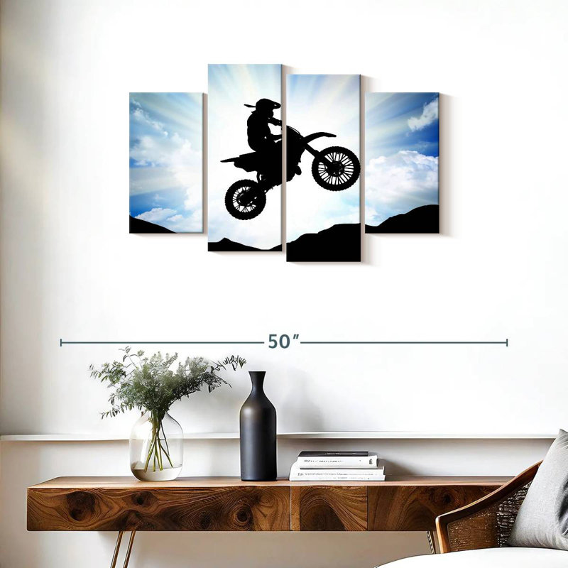 Motocross Rider, H 22 po x l 36 po