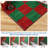 Washable Christmas Rug Checkered Decorative Carpet with Non-Slip Backing, Stain-Resistant Low Pile Floor Mats, Foldable Holiday Indoor Rug for Bedroom, Living Room, Nursery-890695385