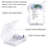 Leanora 1 - Bulb 33'' Battery Powered LED Fairy String Light