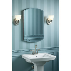Kohler Archer® 20" x 31" Single Door Frameless Mirrored Medicine Cabinet