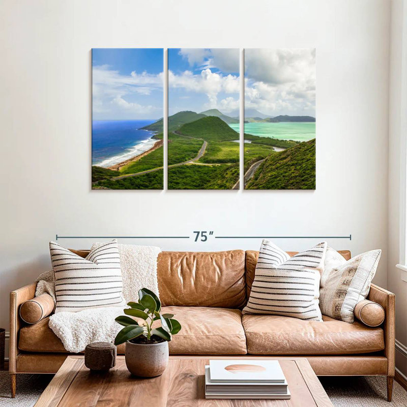 Gillard Saint Kitts Atlantic Road, 36" H x 57" W