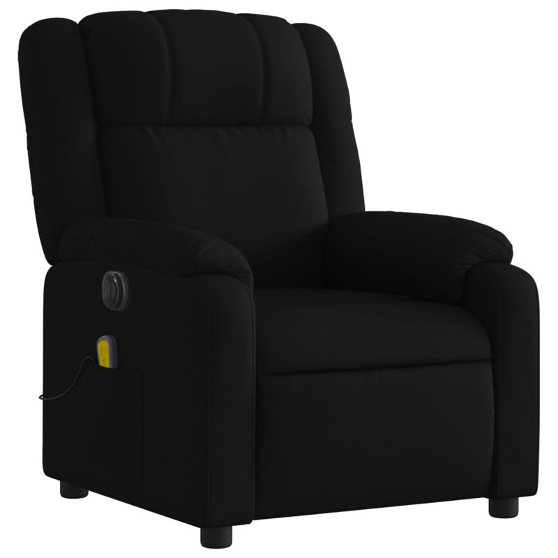 Fauteuil de massage inclinable électrique, Tissu gris pâle