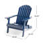 Chaise Adirondack pliante Vejle-247844192