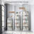 5 Tier 360° Rotating Bookshelf Tower - Space-Saving Round Spinning Display Shelf for Bedroom/Living Room/Office/Home-1332842861