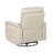 Taupe Premium Leather Gliding Swivel Recliner Chair For Luxury Living Room Comfort-38732414