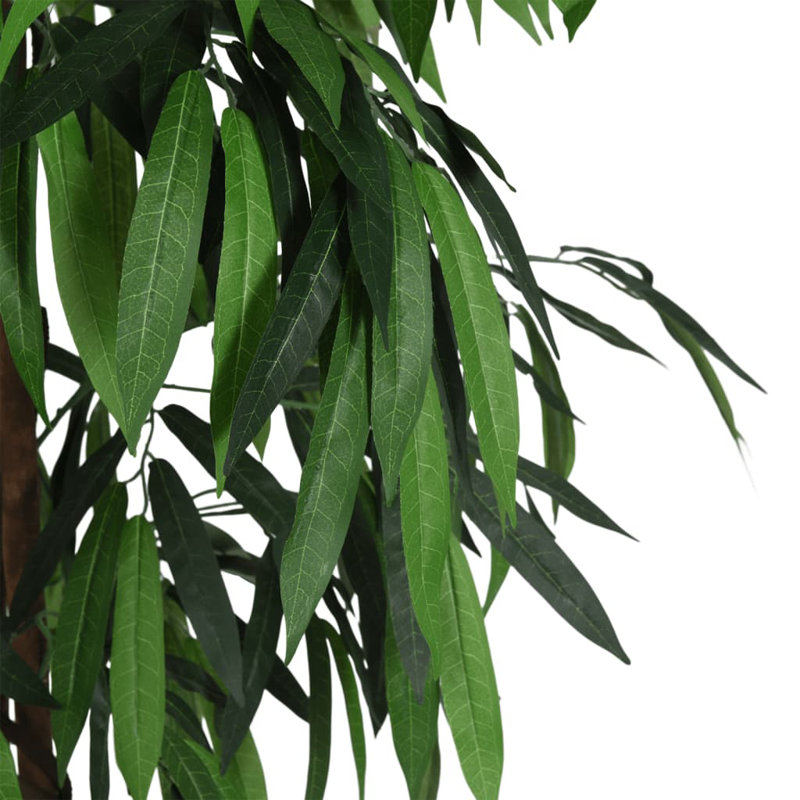 Faux Mango Tree in Pot, 150cm H x 100cm W
