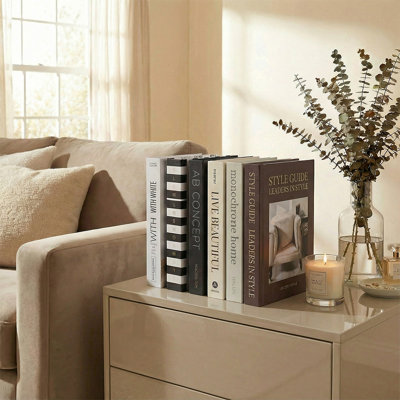 Modern 6 Piece Foldable Decorative Book (Set Of 6)