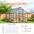 14 Pack Polycarbonate Greenhouse Panels Roof Sheets-108745458