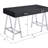 Black High Gloss And Chrome Writing Desk With USB Port, Combining Modern Technology And Sleek Design For Efficient Workspaces-1066832019