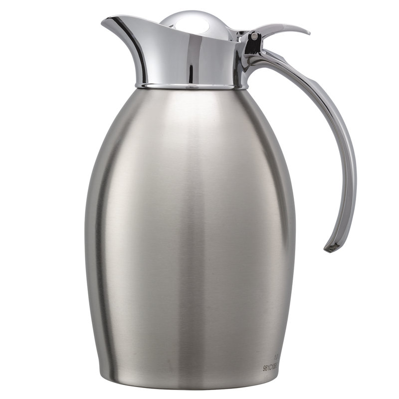 Stainless Steel Vacuum Insulated Flip Top Server