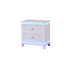 Table de chevet Opium blanc laiteux