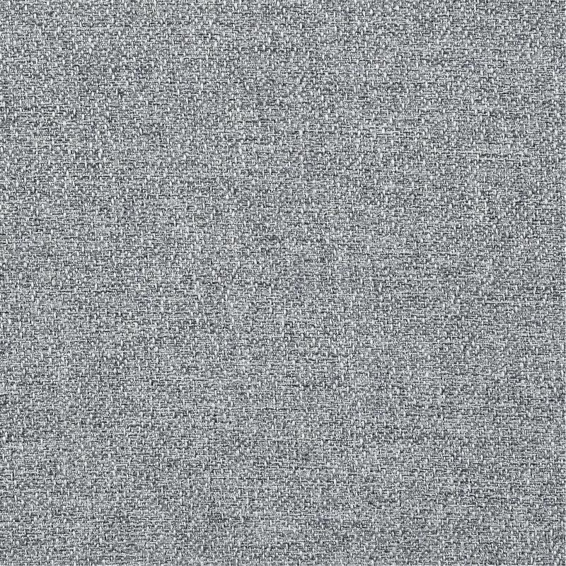 Chaises de salle à manger de style Mid-Century moderne (2 pièces), ton naturel et gris, siège en tissu rembourré, chaises de salle de bain à pieds solides 2 pièces, moderne, ton, gris