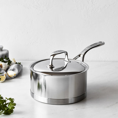 Demeyere Atlantis Stainless Steel Saucepan with Lid