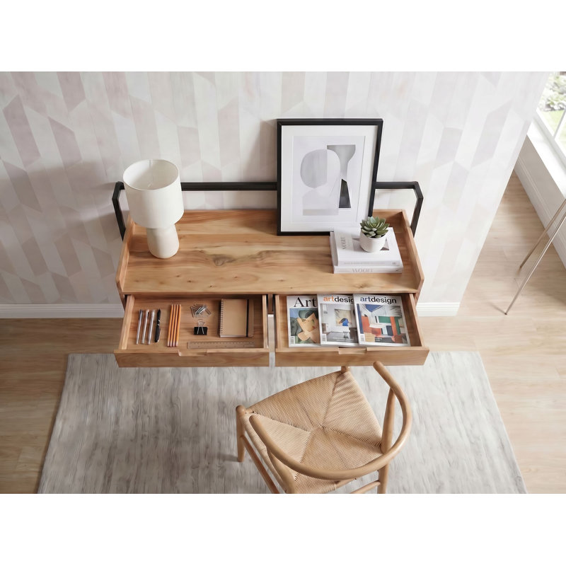 Solid Wood Writing Desk