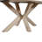 Smooth Oak Mango Wood Dining Table