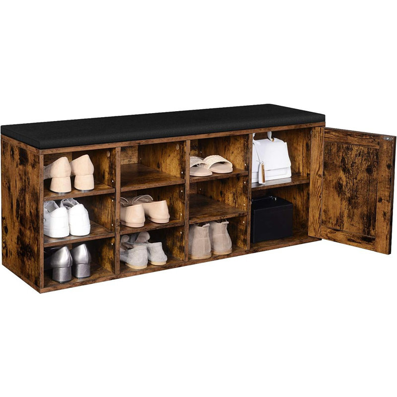 9 Pair Shoe Storage Bench
