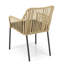 Maceo Patio Dining Armchair with Cushion-1289898022-1289898021