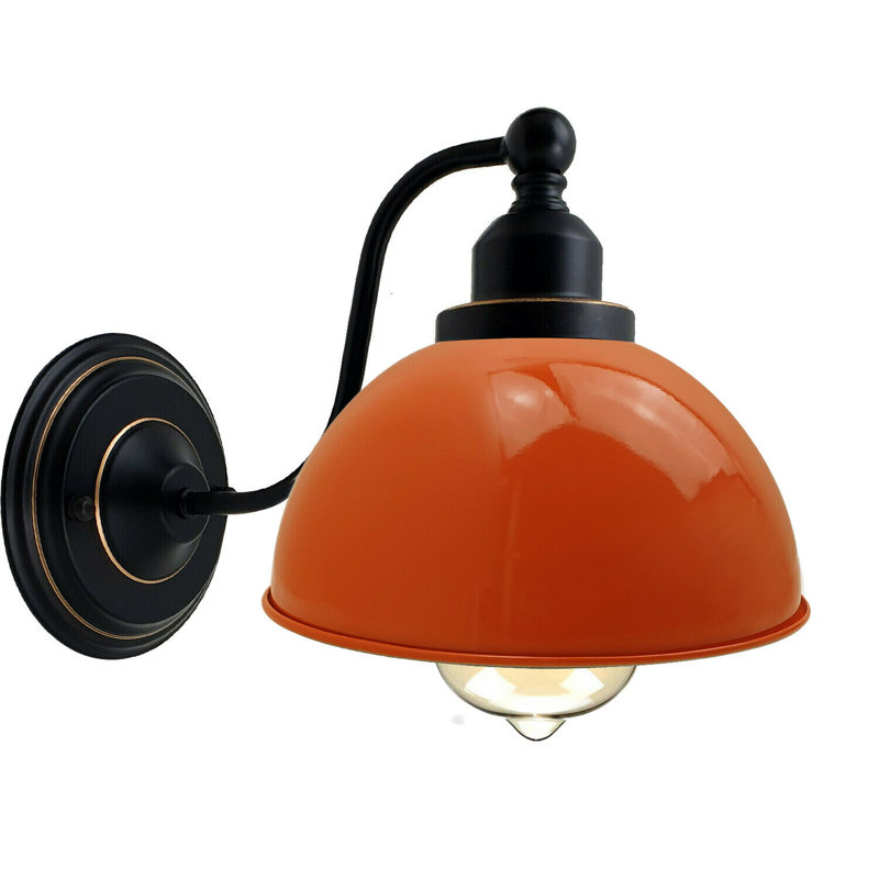 Wigburg Barn Light, Orange, No