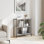 77.5cm H x 72cm W Steel Standard Bookcase