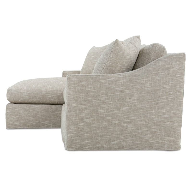 Bradford 2-Piece Slip Sectional, Left Hand Facing