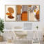 «Brown Abstract Mid Century», 3 pièces-99077795-99077796