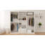 Kaylah 6 Door Manufactured Wood Wardrobe
