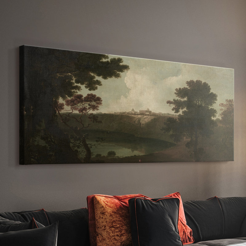 Landscape Series-DLVIII- Gallery Wrapped Canvas -Ready to Hang, 12" H x 30" W