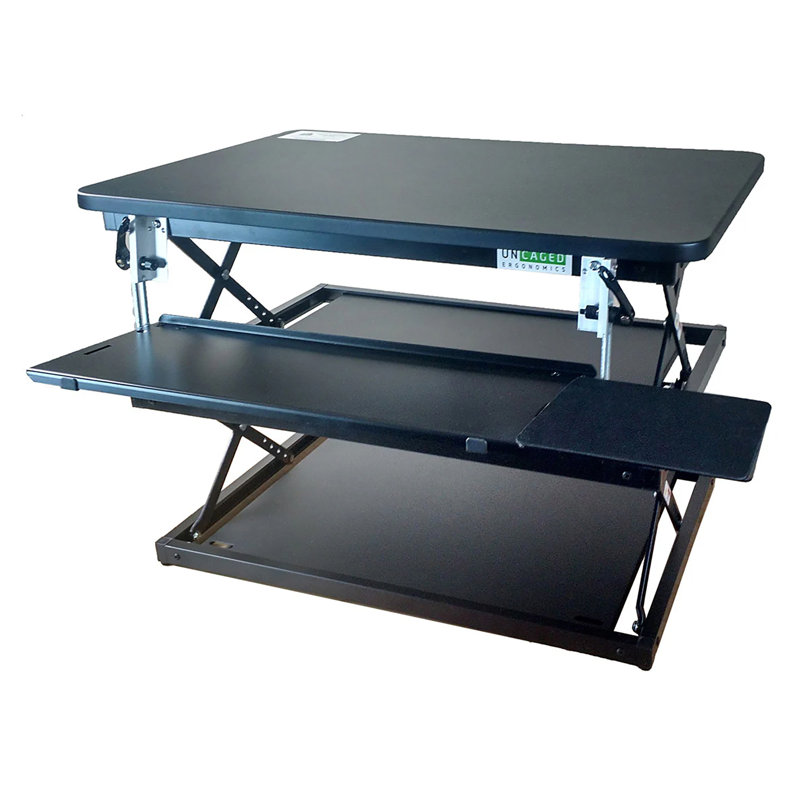 Uncaged Ergonomics® Changedesk Adjustable Standing Desk Converter