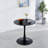 31.5" Table Mid-Century Dining Table For 2-4 People With Round Mdf Table Top-368290658-355179822