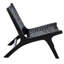 Chaise d'appoint en cuir Denman-858197322