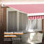 Brayden Studio Fabric Cover Retractable Door / Window Awning-1014054519-1014054509