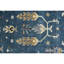 TUKNTR456BLPU Wool Oriental Area Rug-83711038