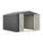 10x10 Ft Metal Outdoor Storage Shed, Advanced Corrosion Resistance, Lockable, Ventilated - Grey For Backyard Garden Storage, Lockable Doors, Ventilation Functional Lawn Patio-118823256-118823263
