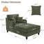 Chaise longue rembourrée avec dossier réglable Aglaea-445521997