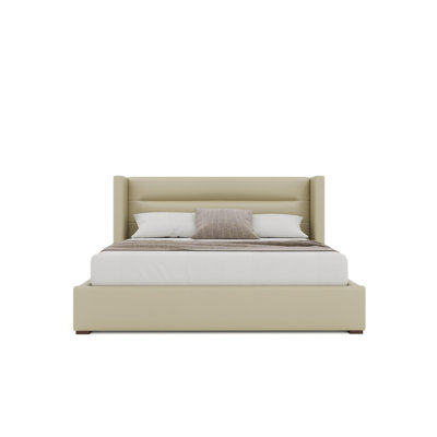 Esparto Upholstered Wingback Bed