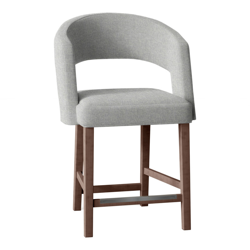Bryant 26" Counter Stool, Walnut, Perigold Play Cameo