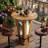 Round Bar Table, 39.4-Inch Bar Height Pub Table