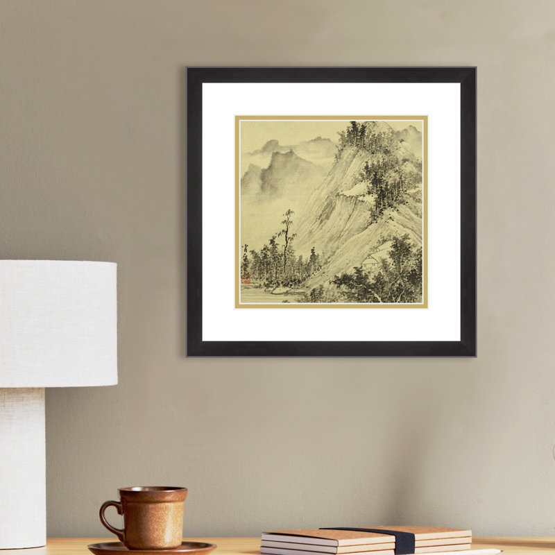 «Dwelling in the Fuchun Mountains» par Chen Xiaoping - impression encadrée sur papier