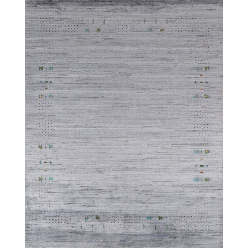 Tapis tribal en laine Gabbeh