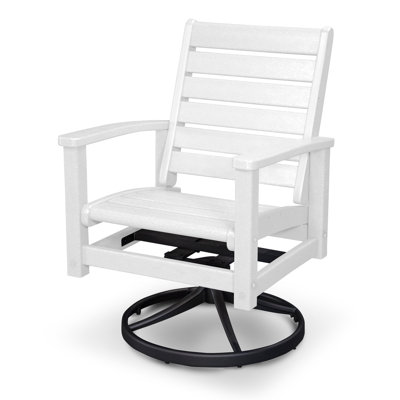 Chaise berçante pivotante POLYWOOD Signature